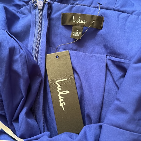 Lulus Blue Dress - Picture 3 of 3